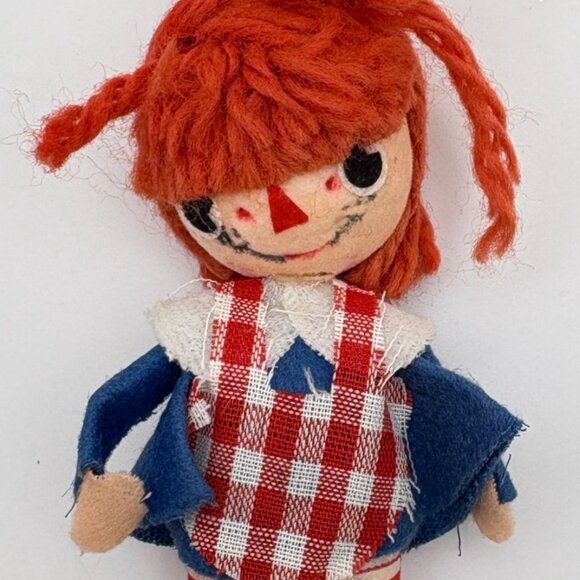 Vintage Raggedy Ann Doll Christmas Tree Ornament - Picture 5 of 6